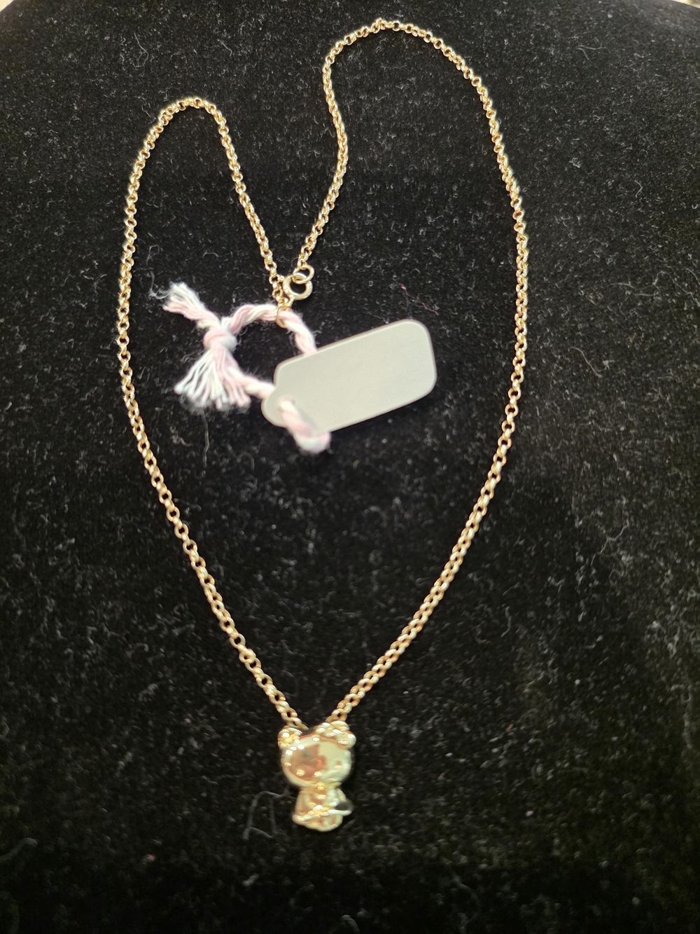 🎀✨️18K Gold Hello Kitty Pendant Necklace✨️🎀